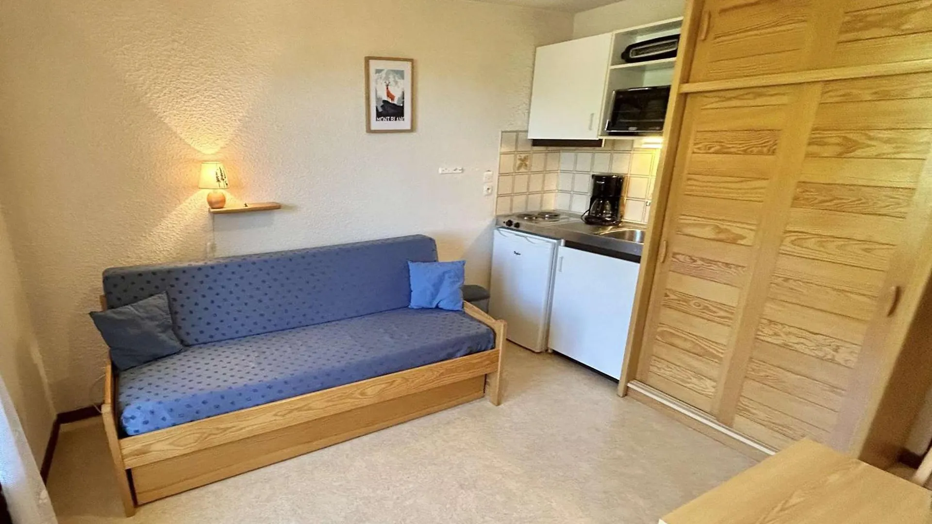 Studio Confortable Avec Balcon, Proche Des Pistes - 2 Couchages A Demi-Quartier - Fr-1-597-18